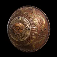 Man-serpent’s Flame Art Shield