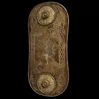 Occult Golden Beast Crest Shield